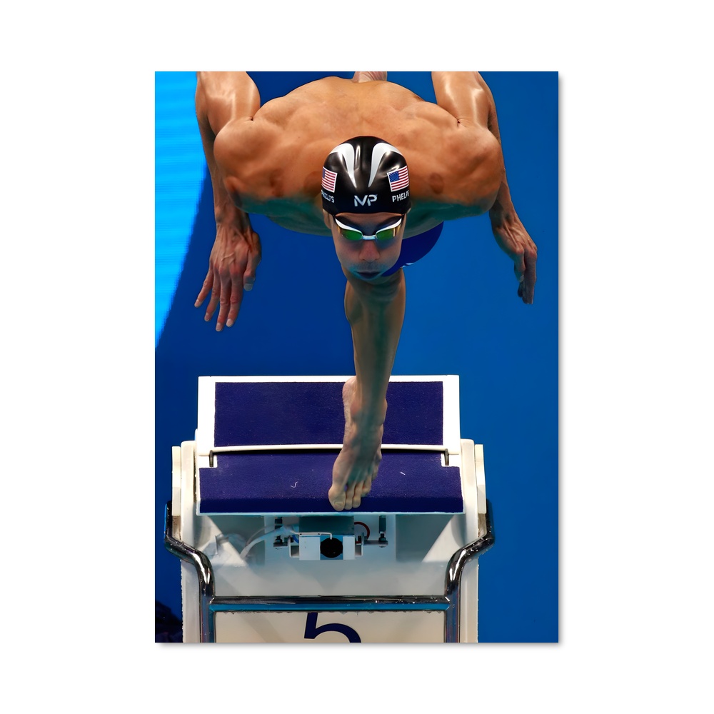 Poster Michael de phelps